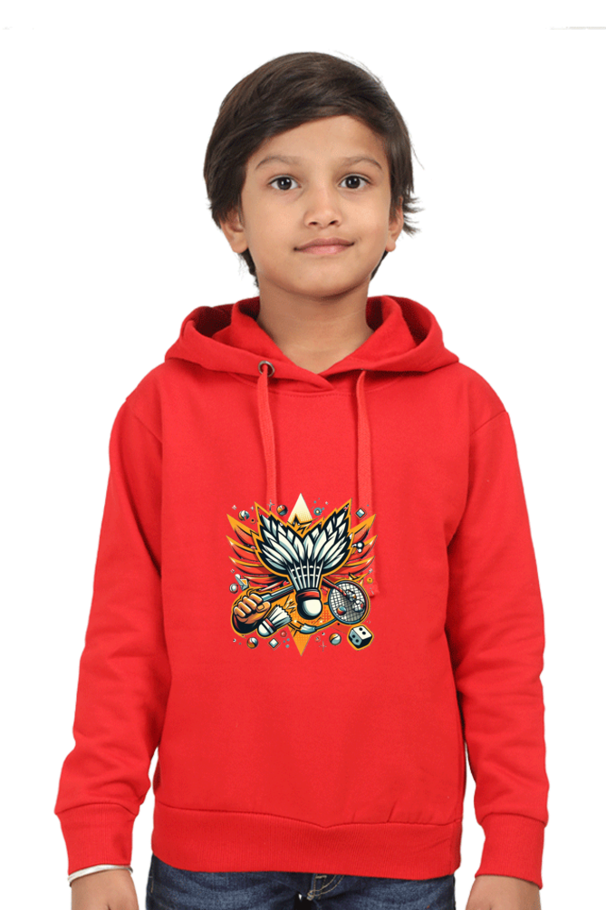 Badminton Champ Hoodie - Smash into Action!