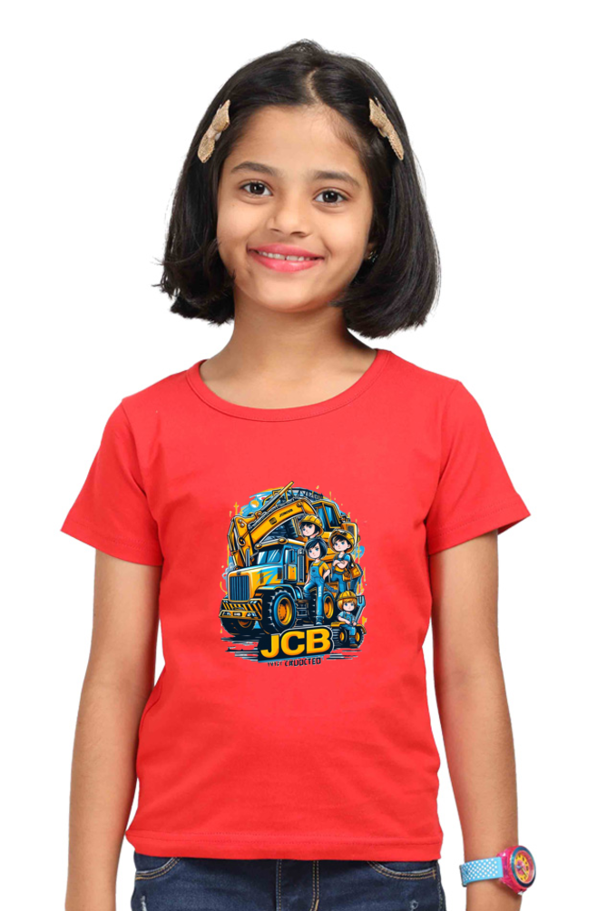 JCB Excavator Adventure T-Shirt - Dig into Fun!