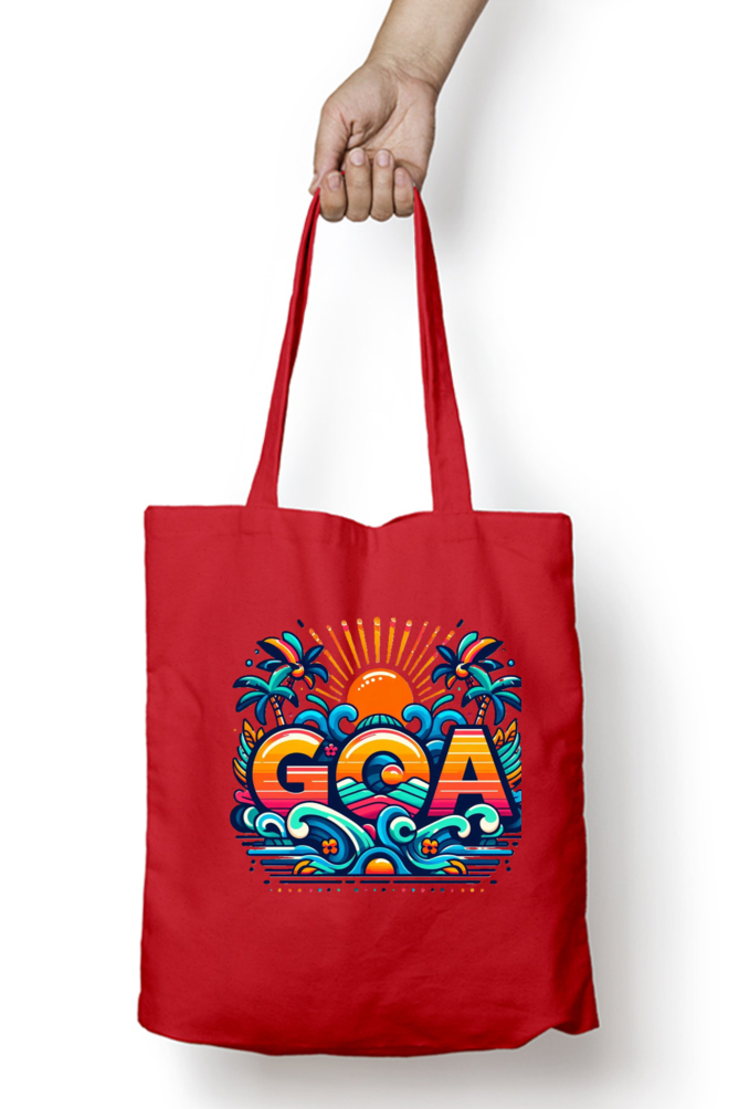 Goa Vibes Tote Bag - Feel the Relaxed Spirit of the Sunshine State