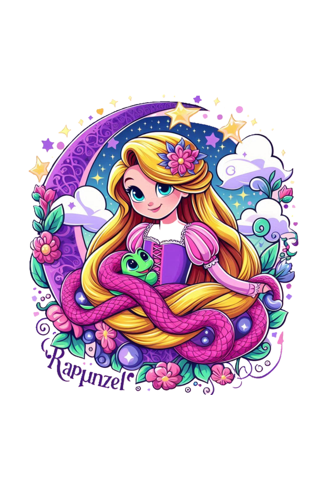 Rapunzel Enchanted Tee - Shine with Magical Dreams!