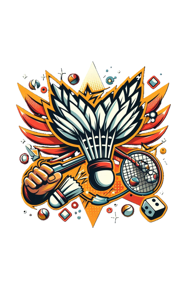 Badminton Champ Hoodie - Smash into Action!