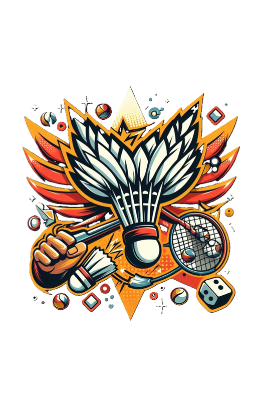 Badminton Champ Hoodie - Smash into Action!