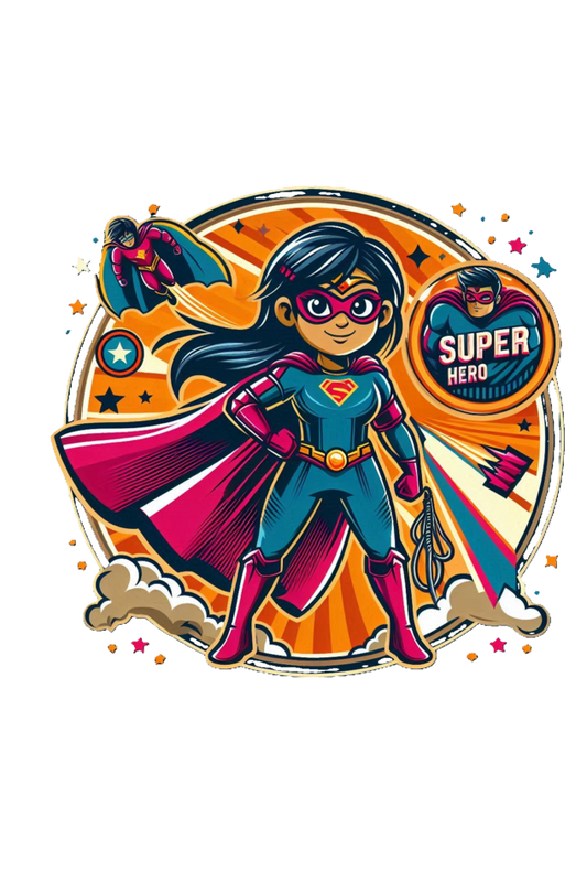 Super Girl Power T-Shirt - Unleash Your Superheroine Spirit!