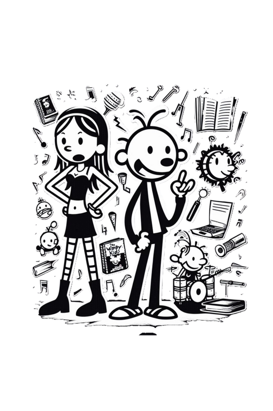 Diary of a Wimpy Kid Adventure T-Shirt - Embrace the Wimpy Fun!