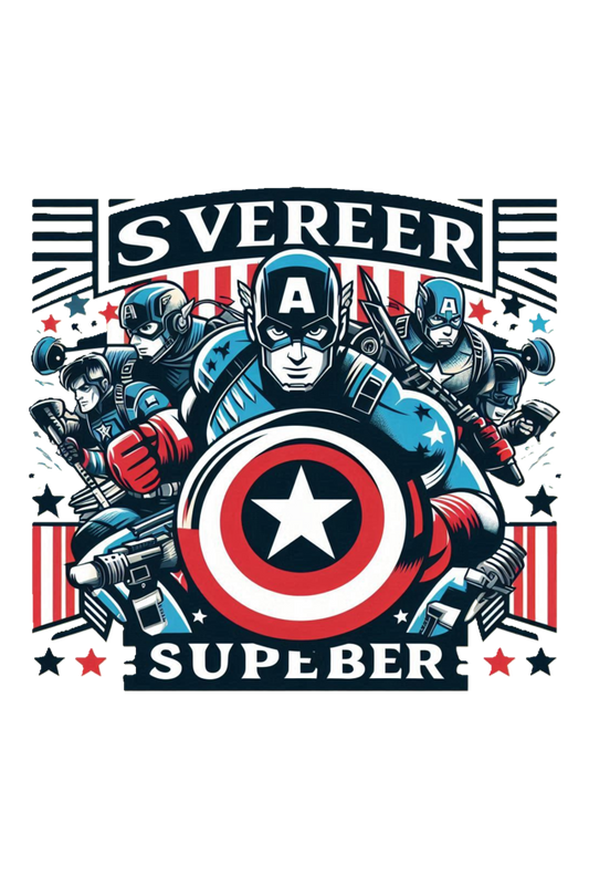Captain America Heroic T-Shirt - Embrace the Spirit of Freedom!