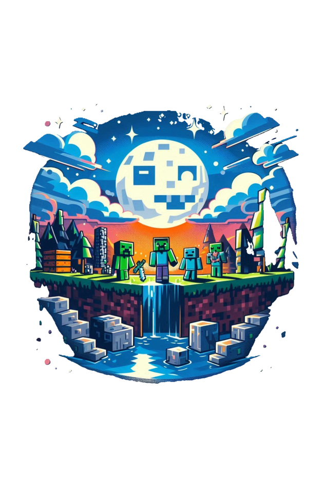 Minecraft Explorer T-Shirt - Build Your Adventure!