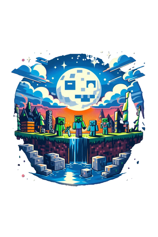 Minecraft Explorer T-Shirt - Build Your Adventure!