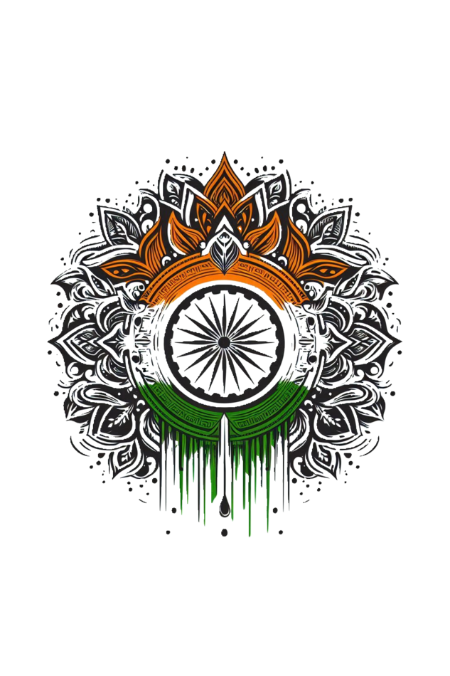 Proud Indian Flag T-Shirt - Celebrate Unity and Heritage!