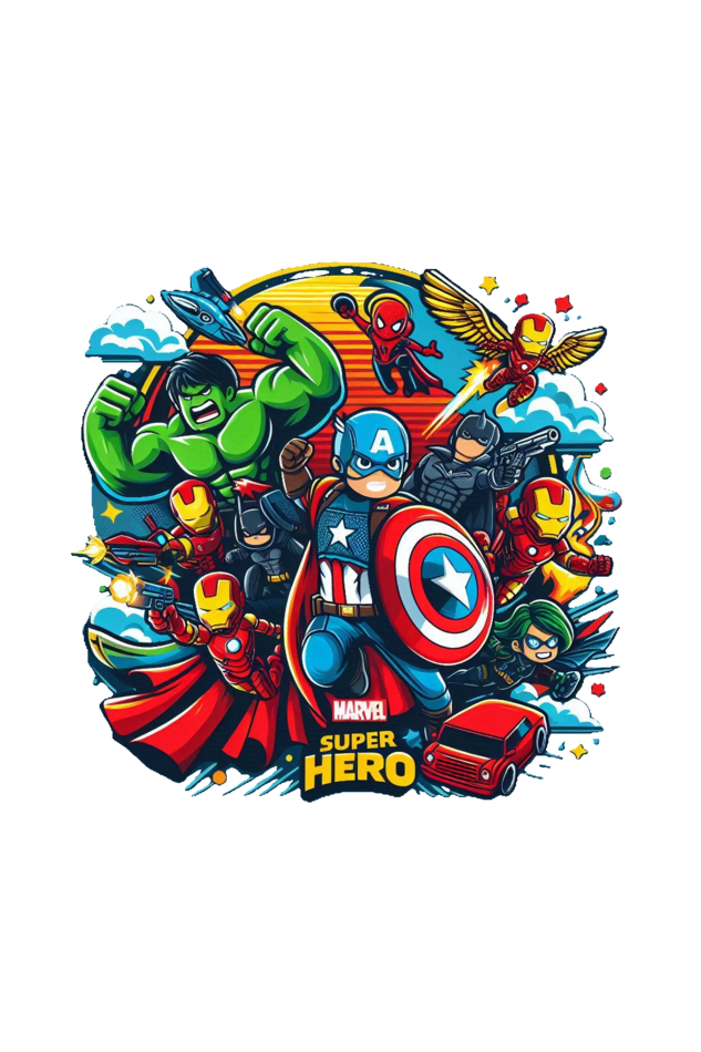 Avengers Assemble T-Shirt - Unite with Earth's Mightiest Heroes!
