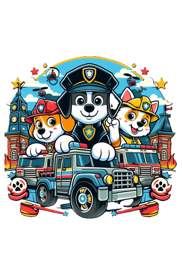 Paw Patrol Adventure T-Shirt - Join the Rescue Squad!