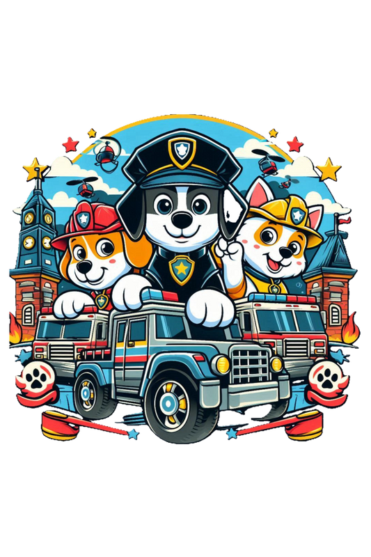 Paw Patrol Adventure T-Shirt - Join the Rescue Squad!