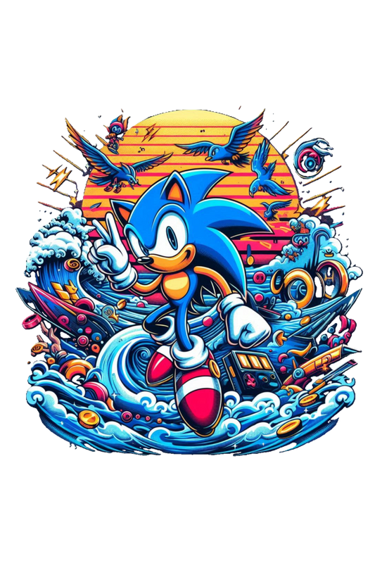 Sonic Adventure T-Shirt - Speed into Fun!