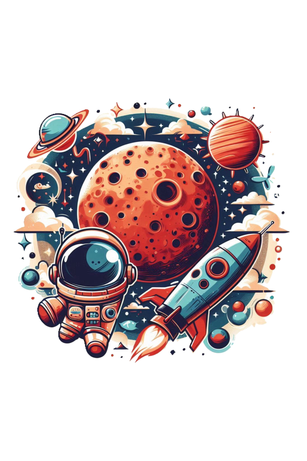 Mars Exploration T-Shirt - Explore the Red Planet!