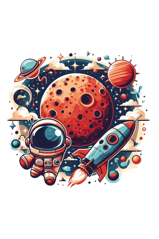 Mars Exploration T-Shirt - Explore the Red Planet!