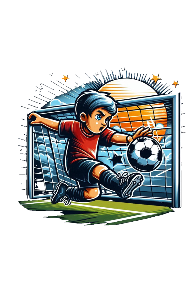 Football Star T-Shirt - Score Goals in Style!
