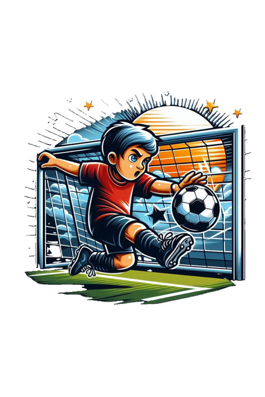 Football Star T-Shirt - Score Goals in Style!