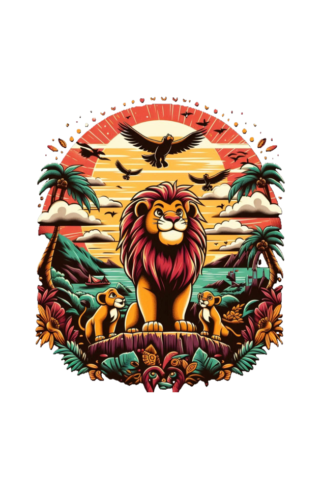 Lion King Adventure T-Shirt - Embrace the Circle of Life!