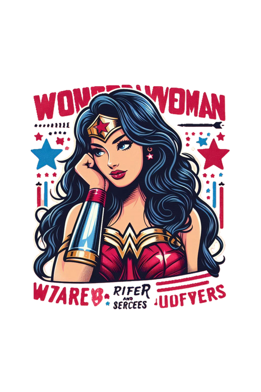 Wonder Woman Power T-Shirt - Embrace the Strength of a Hero!