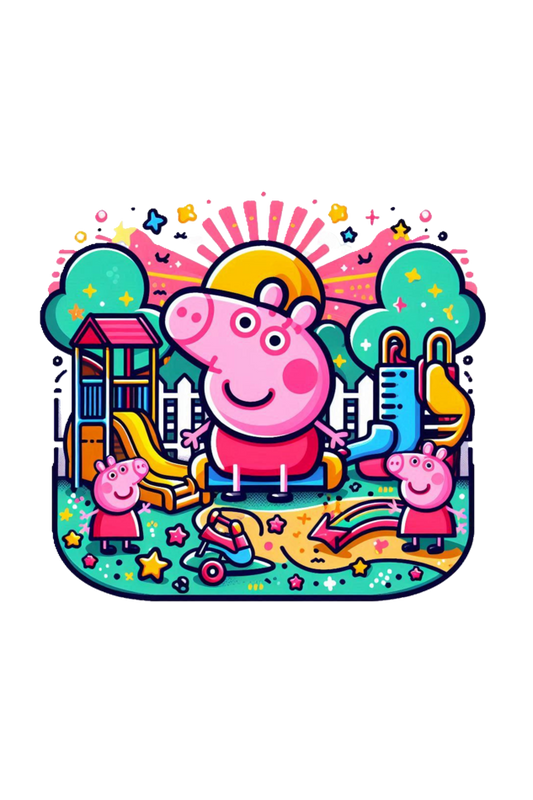 Peppa Pig Playtime Rompers - Adventures with Peppa and Friends!