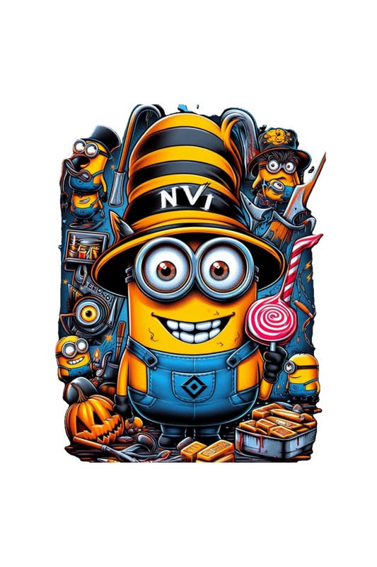 Mischievous Minion Rompers - Tiny Trouble, Big Fun!