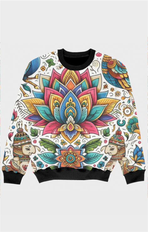 Indian Heritage Sweatshirt - Embrace the Rich Culture of India!