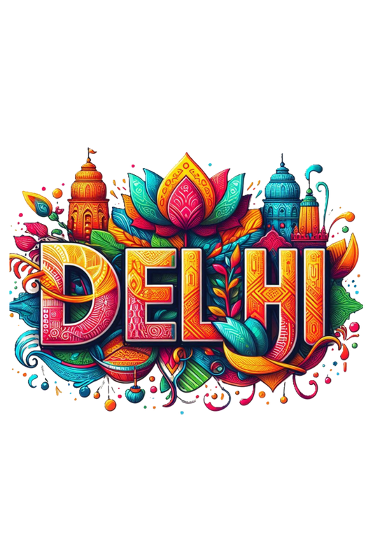 Delhi Delight Hoodie - Embrace the Spirit of the Capital!