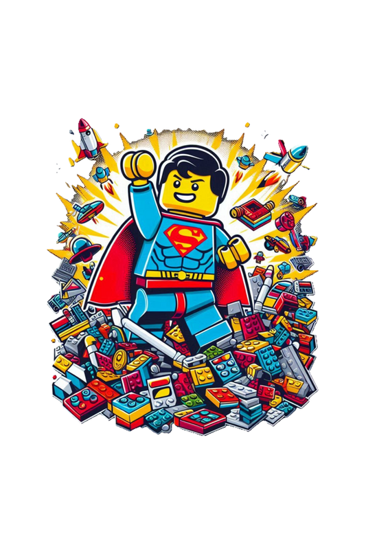 Build Your Adventure: LEGO Drawstring Bag