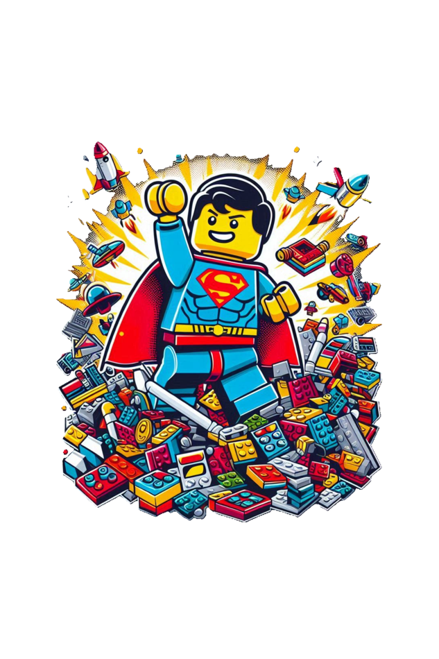 Build Your Adventure: LEGO Drawstring Bag