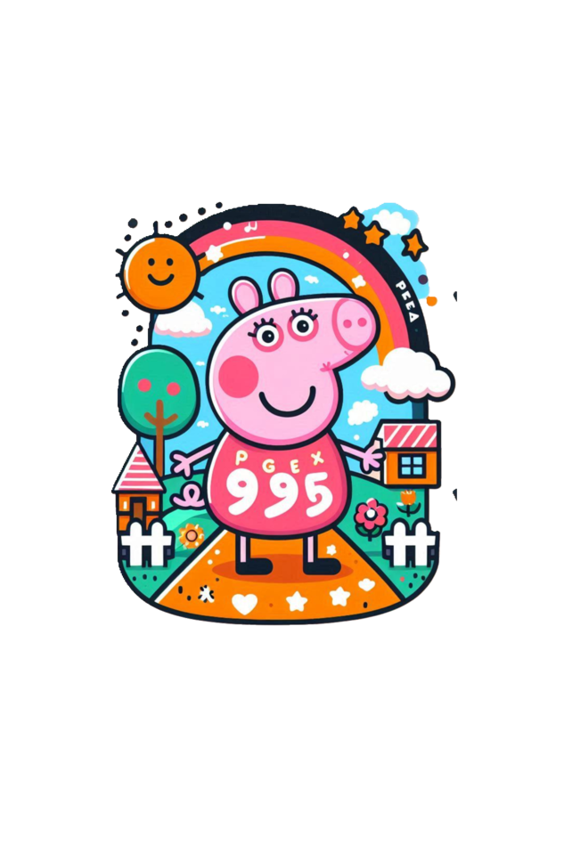Peppa’s Fun: Drawstring Bag
