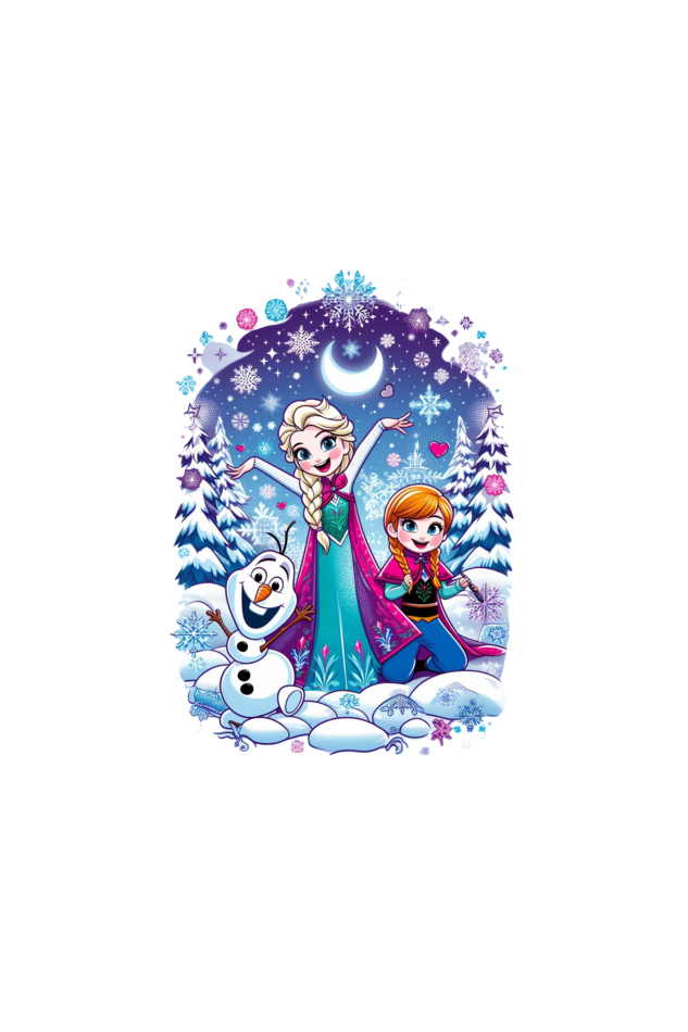 Frozen Magic: Drawstring Bag