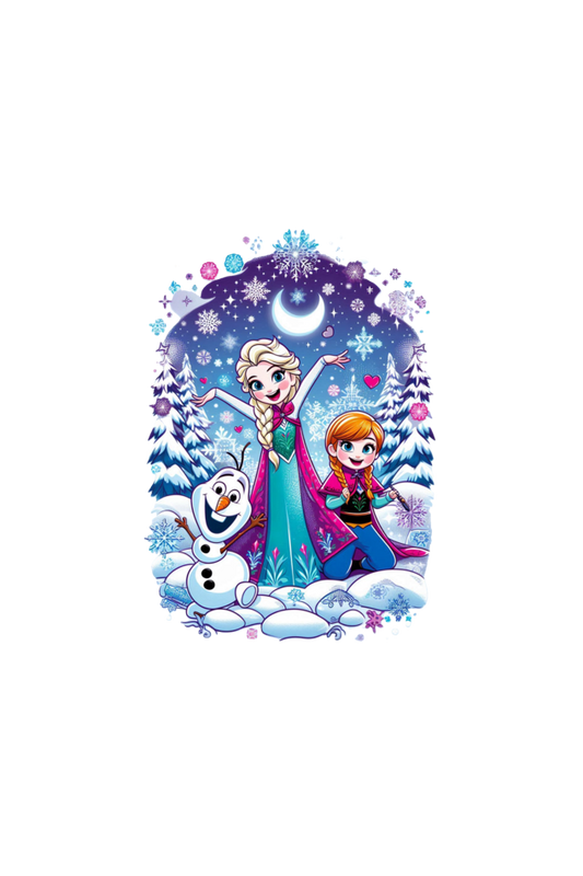 Frozen Magic: Drawstring Bag