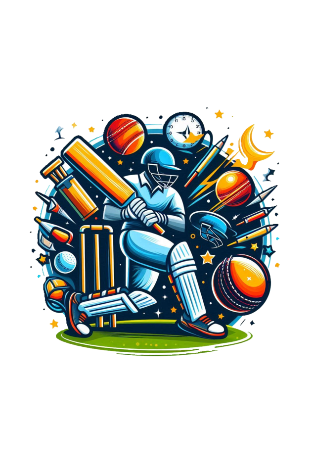 Cricket Craze: Drawstring Bag