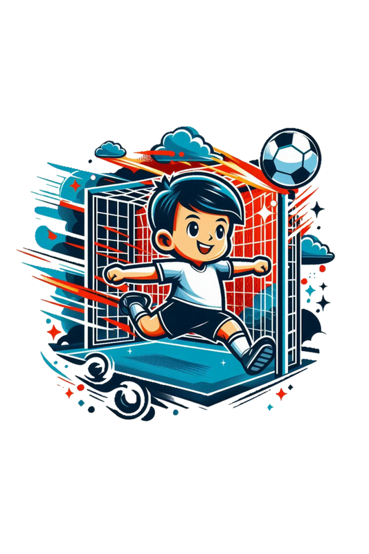 Goal Getter: Football Drawstring Bag