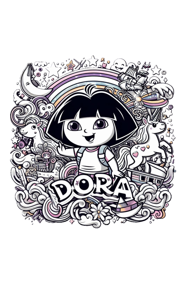 Dora’s Exploration: Drawstring Bag