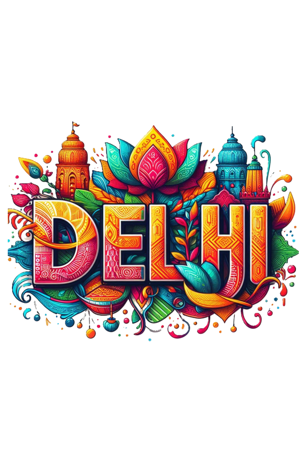 Delhi Delight Tote Bag - Embrace the Energy of the Capital