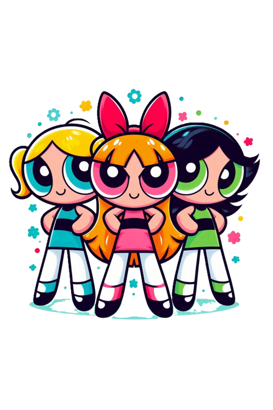 Powerpuff Girls Super Tee - Unleash the Power of the Trio!