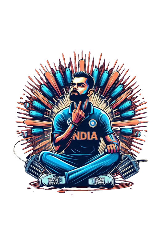 Virat Kohli Champion Tee - Celebrate the King of Cricket!