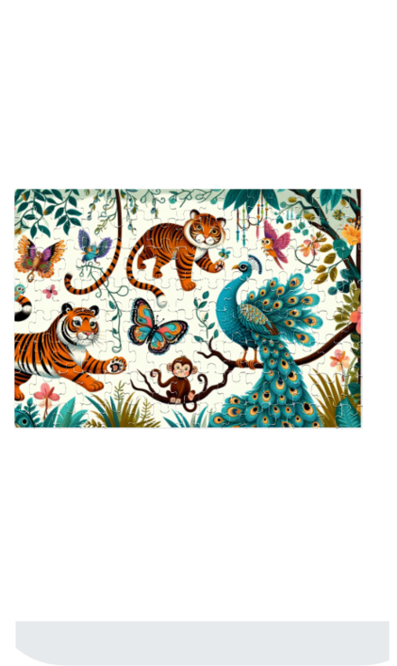 Animal Kingdom Jigsaw Puzzle - Explore the Wild with Fun Animal Adventures!
