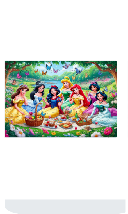 Disney Princess Magical Jigsaw Puzzle - Discover the Enchantment of Your Favorite Princesses!