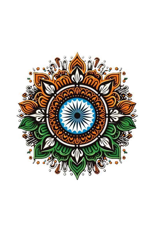 Proud Indian Flag T-Shirt - Celebrate Unity and Heritage!