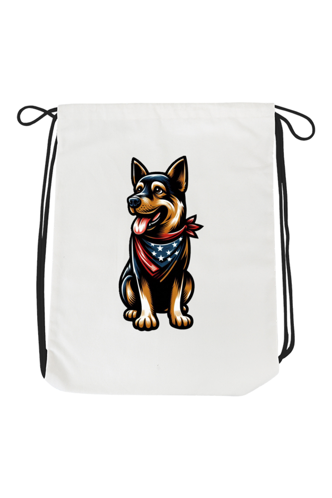 Paws & Play: Dog Drawstring Bag