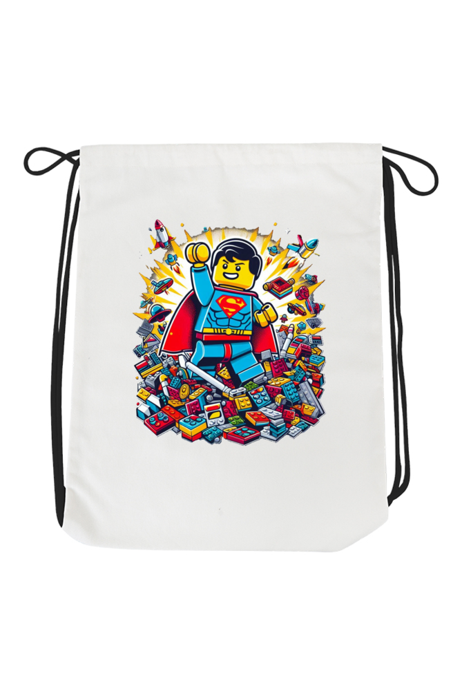 Build Your Adventure: LEGO Drawstring Bag