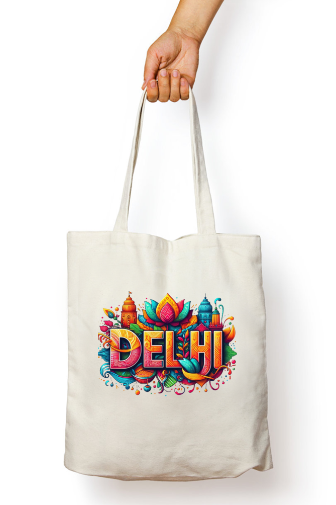 Delhi Delight Tote Bag - Embrace the Energy of the Capital