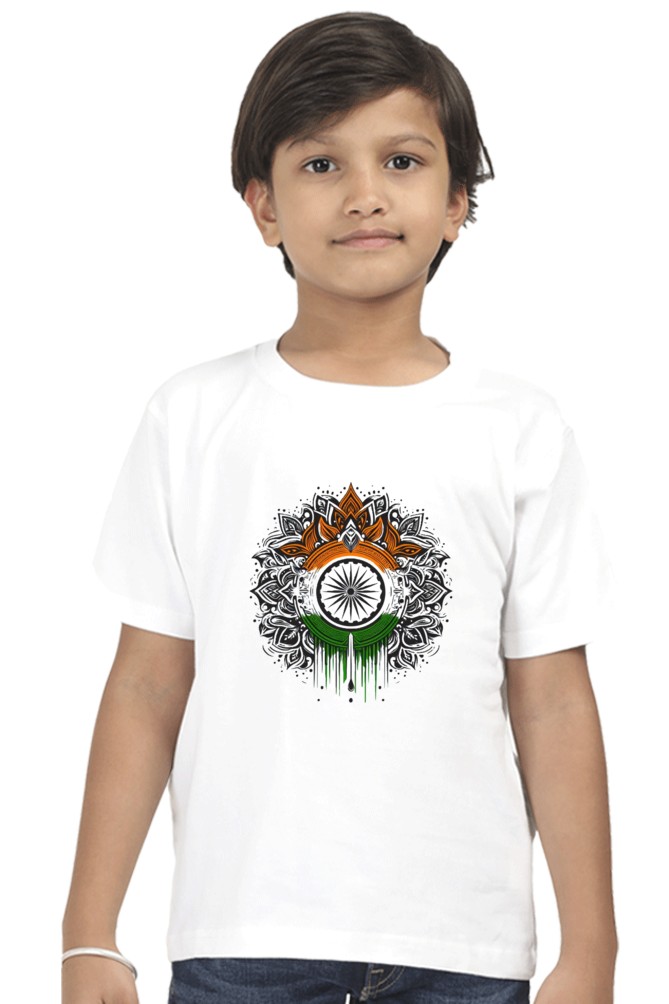 Proud Indian Flag T-Shirt - Celebrate Unity and Heritage!