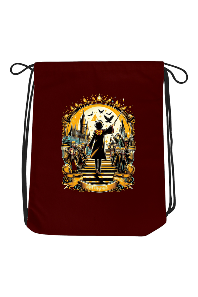 Wizarding Wonders: Harry Potter Drawstring Bag