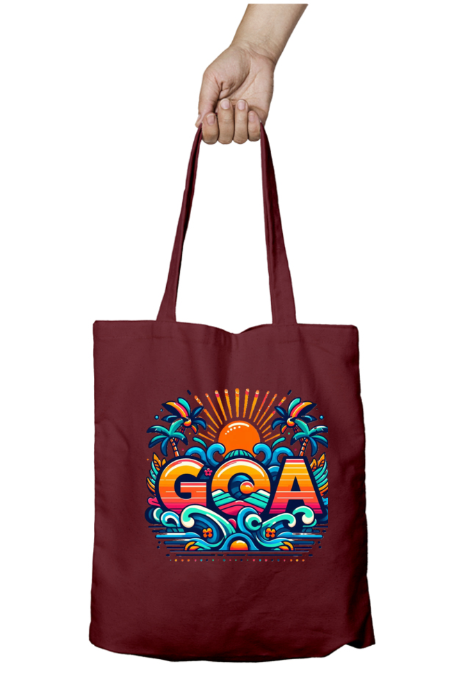 Goa Vibes Tote Bag - Feel the Relaxed Spirit of the Sunshine State