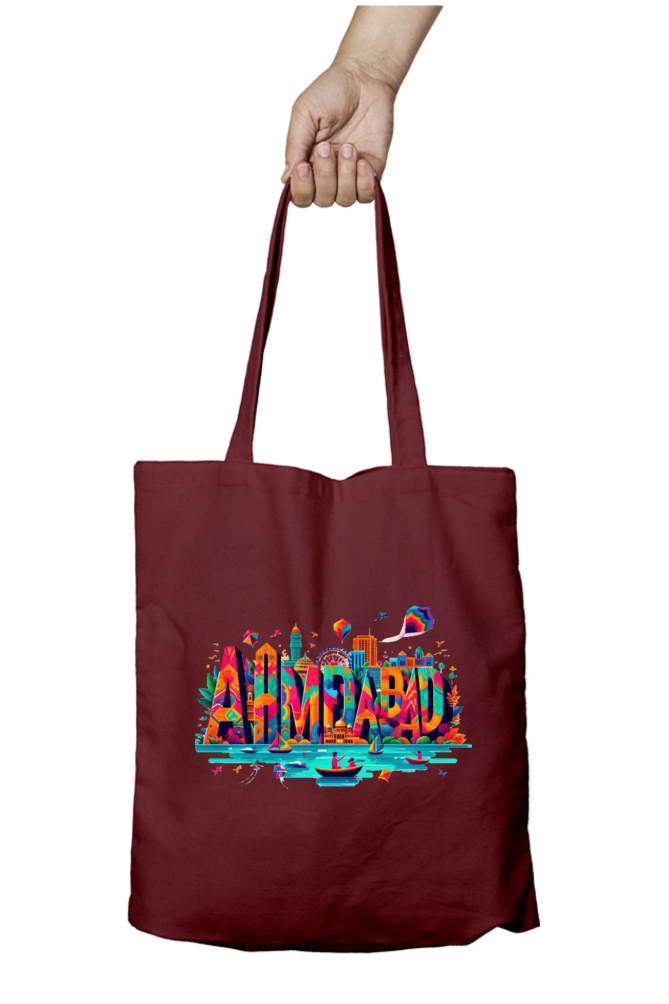 Ahmedabad Heritage Tote Bag - Carry the Spirit of Gujarat!