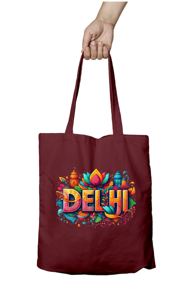 Delhi Delight Tote Bag - Embrace the Energy of the Capital