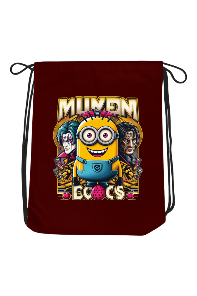 Minion Mania: Drawstring Bag