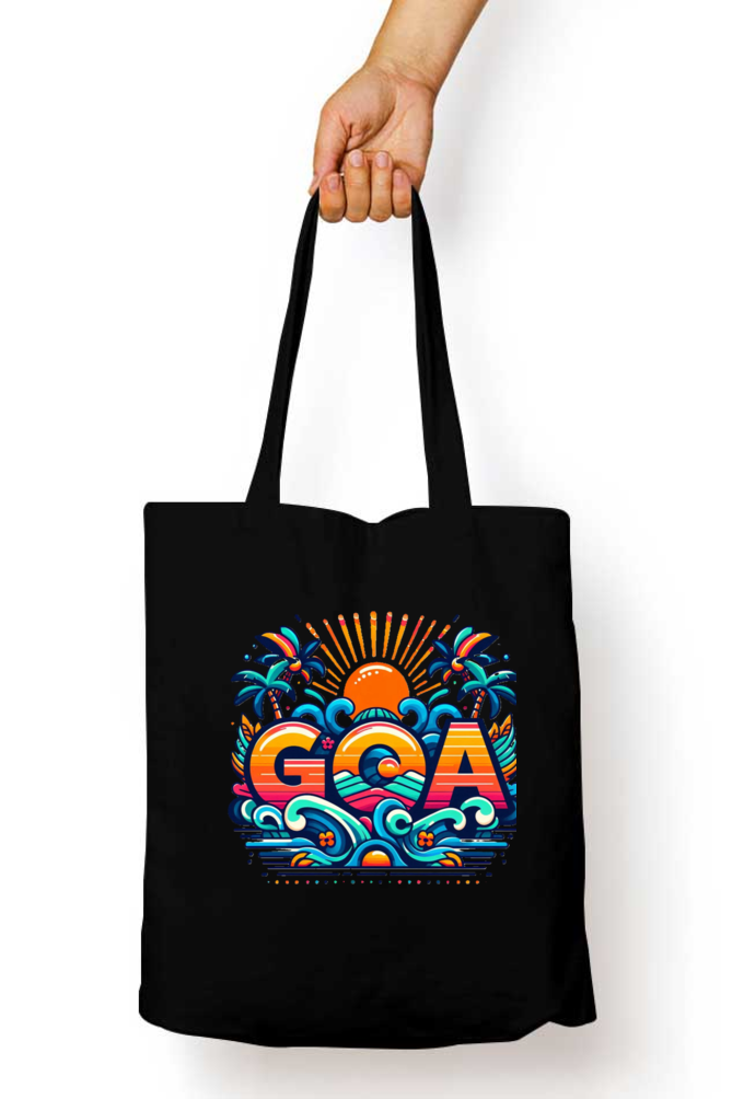 Goa Vibes Tote Bag - Feel the Relaxed Spirit of the Sunshine State